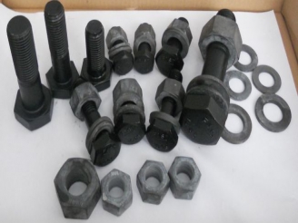 Steel structural bolts